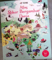 Image of Atlas Stiker Bergambar Dunia